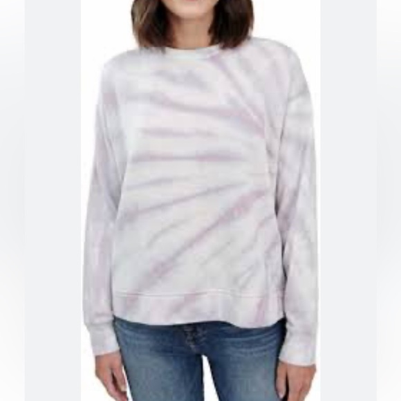 Splendid Tie Dye Pullover Crewneck Sweatshirt - Picture 1 of 7